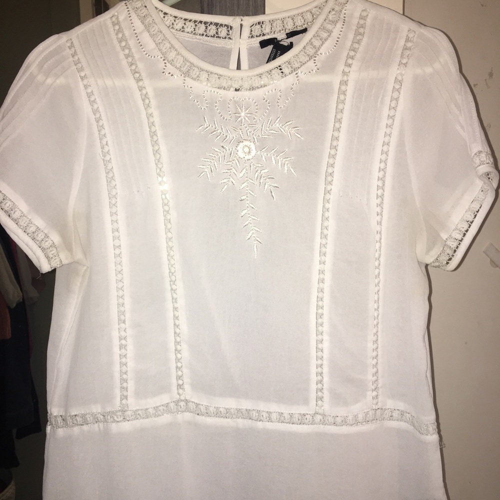 Sheer blouse